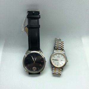 2 Men’s Watch Lot (Seiko and Versace)